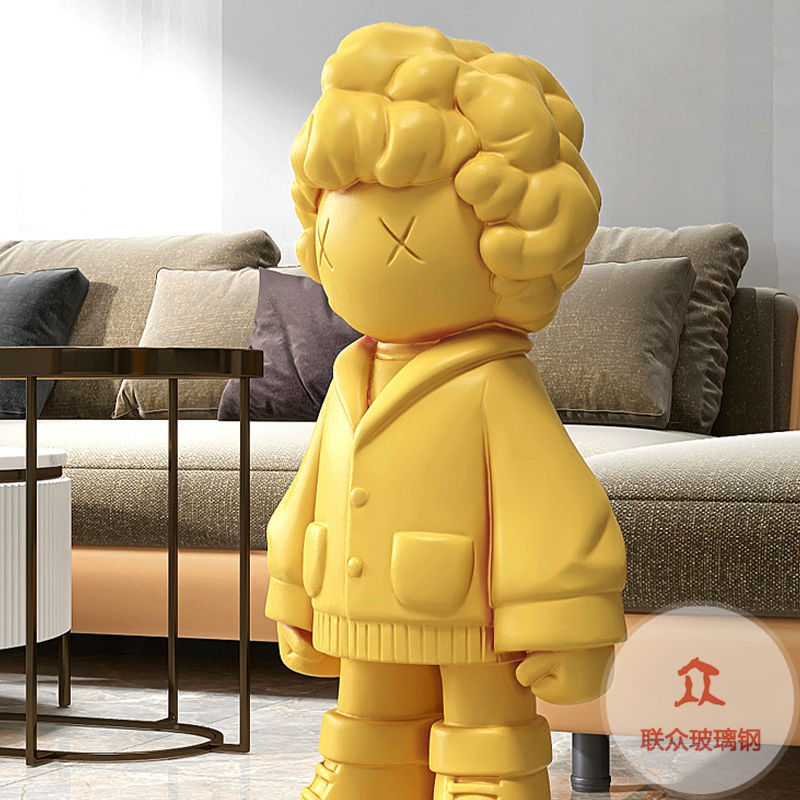 卡通動(dòng)物蜜蜂擺件幼兒園花園草坪玻璃鋼雕塑戶外園林景觀裝飾小品