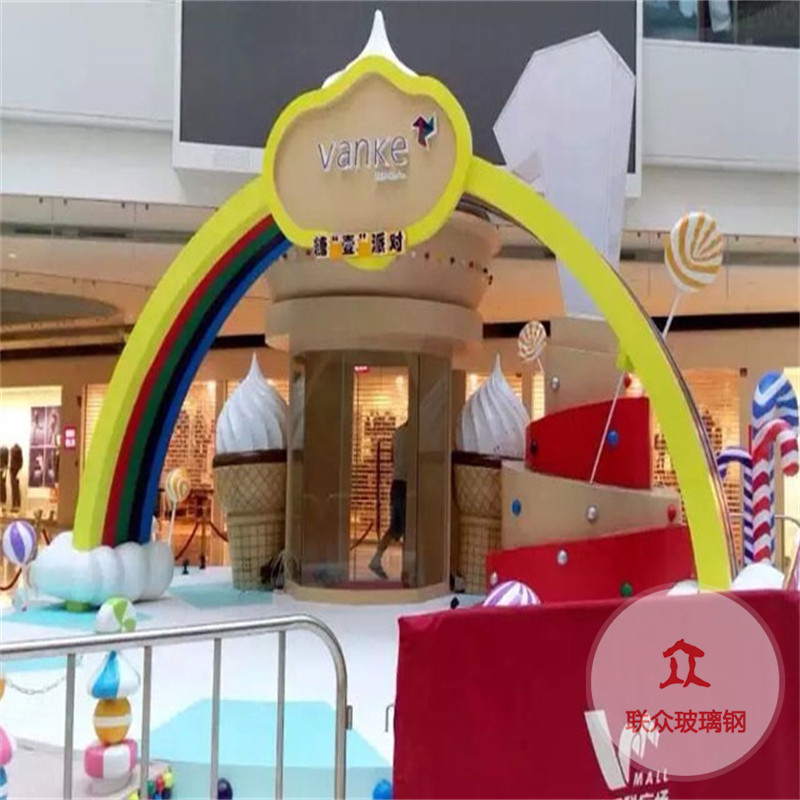 玻璃鋼雕塑廠家大型公園別墅商場美陳創(chuàng)意造型藝術(shù)玻璃鋼IP雕塑