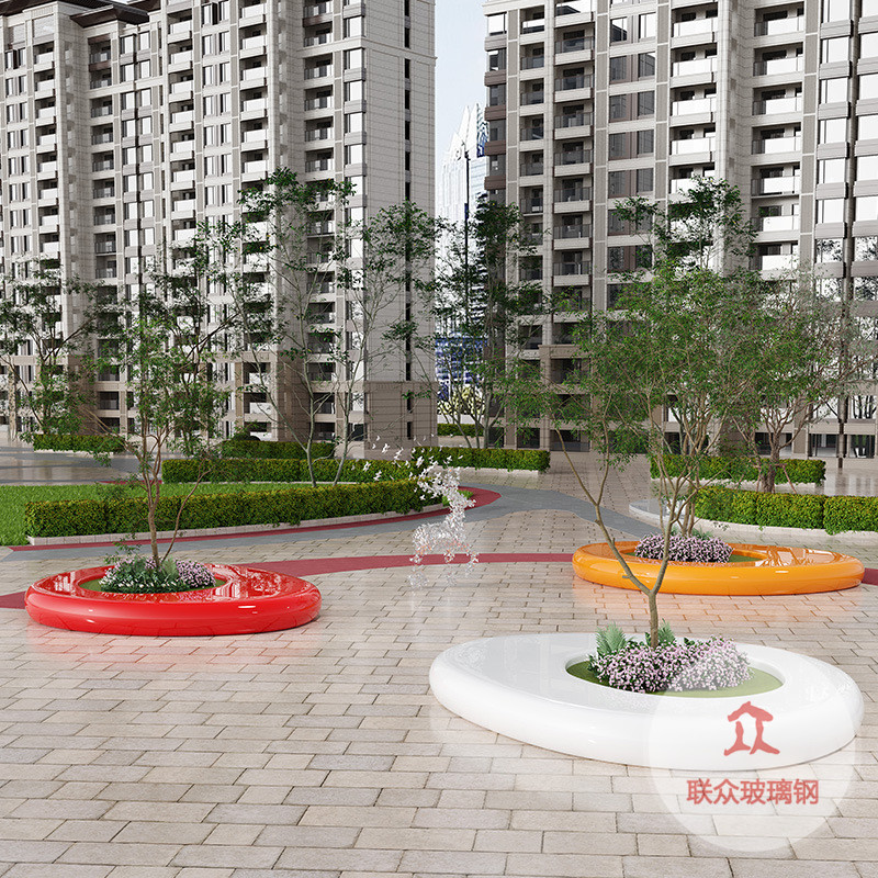 玻璃鋼商場(chǎng)休閑座椅定制戶外鵝卵石美陳坐凳雕塑樹(shù)池簡(jiǎn)約創(chuàng)意凳子