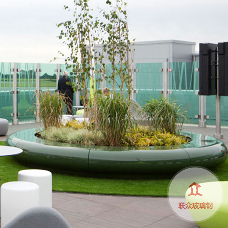 玻璃鋼戶外園林景觀座椅中山公園樹池坐凳公共區(qū)域休閑區(qū)長條座椅
