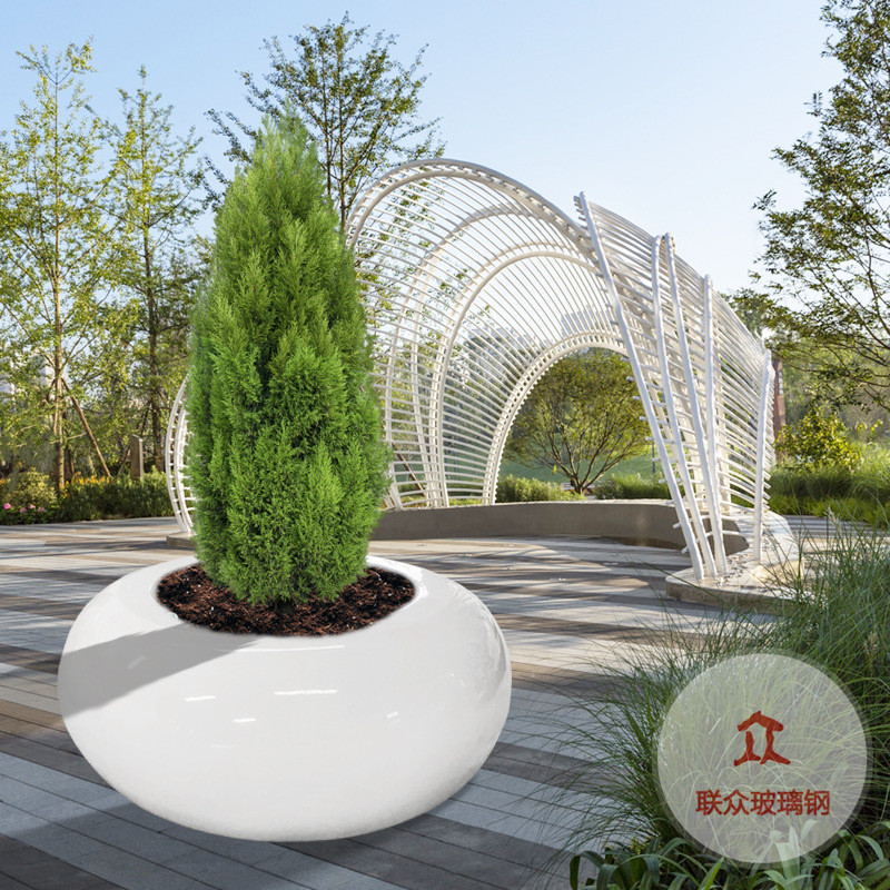 玻璃鋼樹池休閑座椅坐凳戶外公園景觀商場公共休息長條等候椅餐椅