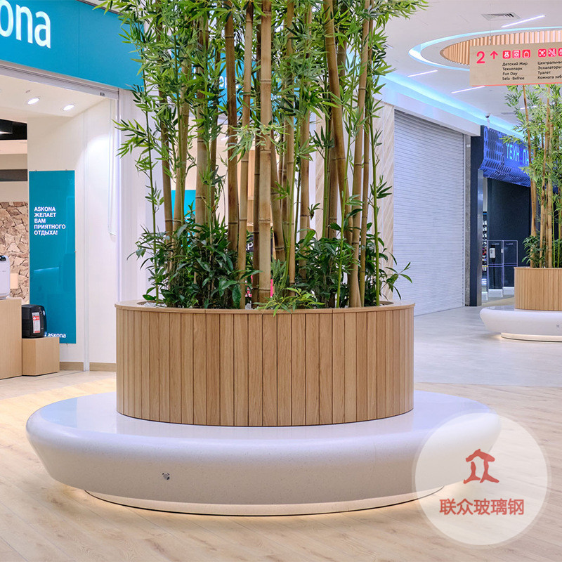 玻璃鋼休閑座椅商場(chǎng)美陳樹(shù)池坐凳機(jī)場(chǎng)椅子創(chuàng)意造型戶(hù)外等候椅廠(chǎng)家